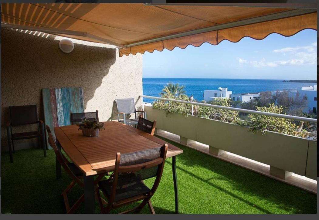 Apartamento Vistas al Mar junto a la playa 3B Porís de Abona Exterior foto